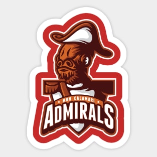 Mon Calamari Admirals Sticker